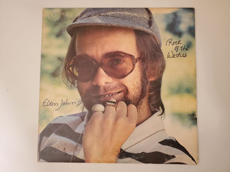 Elton John Rock of the Westies vinyl record